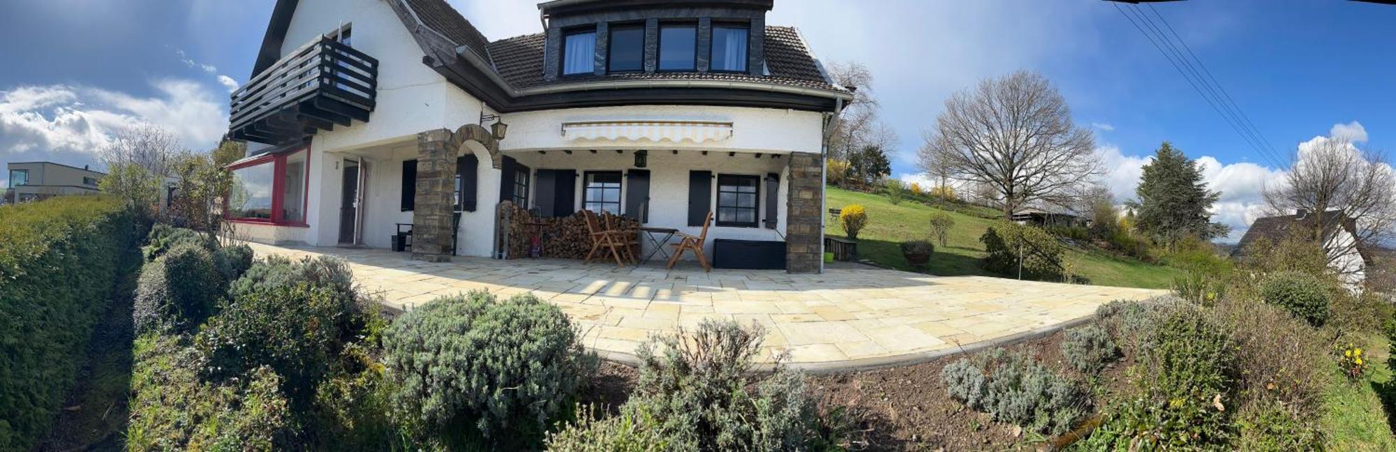 Eifel Landhaus Panoramablick Unter Der Burg Olbrueck Mit Sauna Hottub Grosser Terrasse Und Garten Ideal Fuer Familien Niederdürenbach Exterior foto